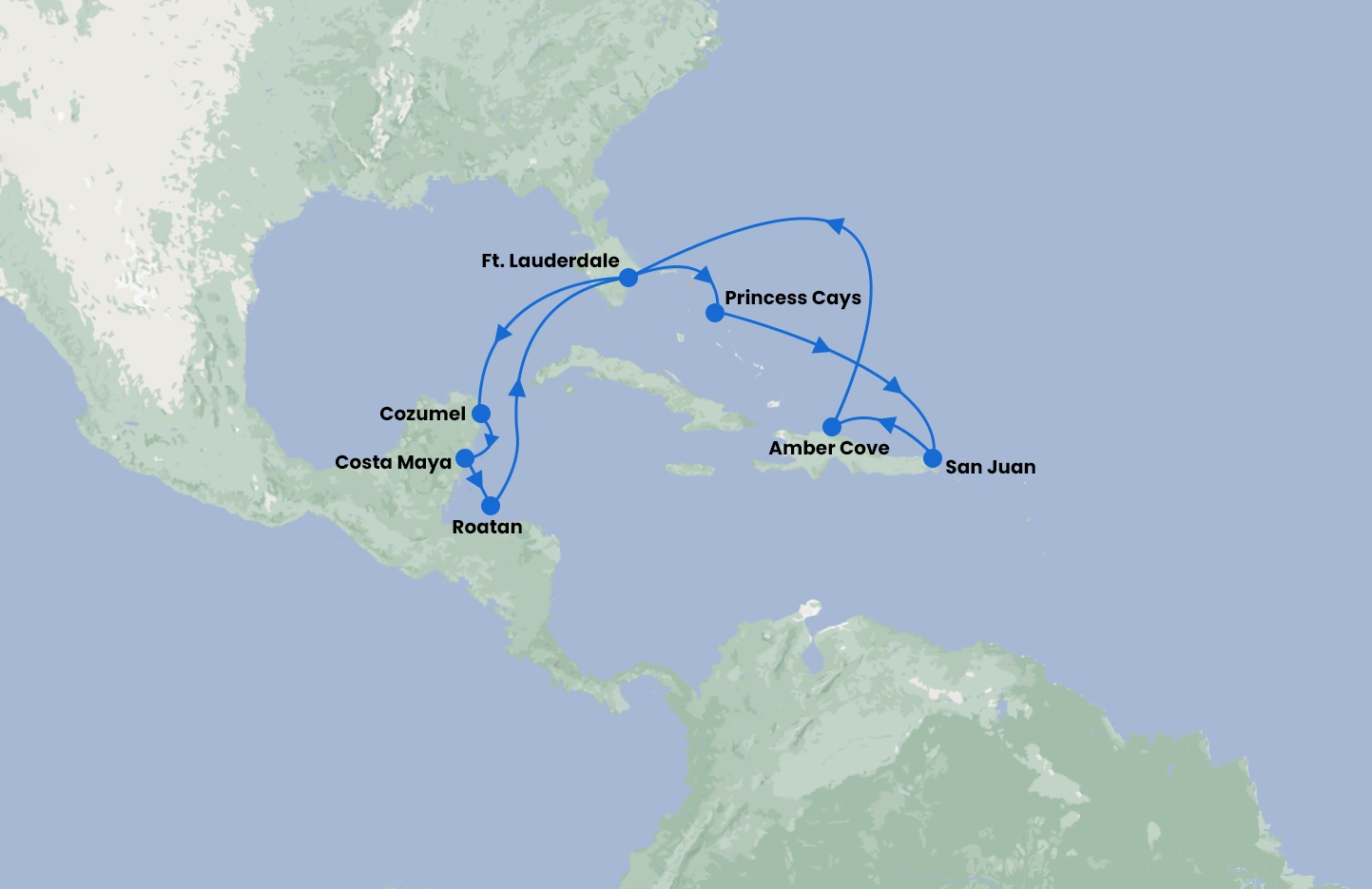 Ultimate Caribbean Explorer with Sun Princess
